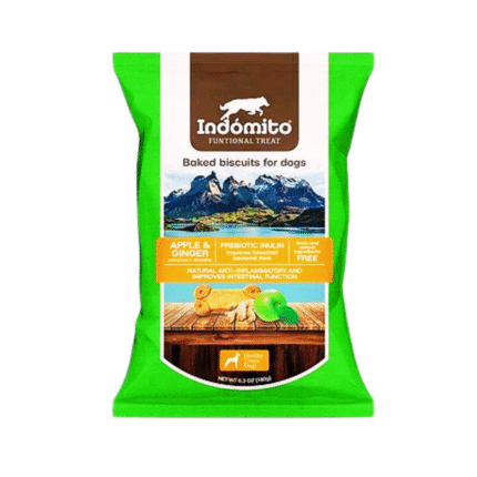 Indómito galletas manzana y jengibre