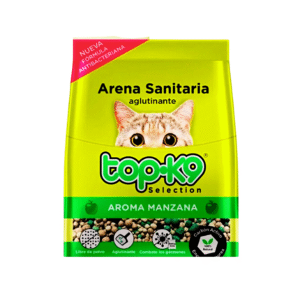 TopK9 arena sanitaria aglutinante aroma manzana