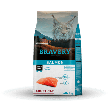 Bravery Gato Adulto Salmón